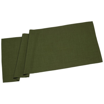 Villeroy & Boch - Bieżnik ciemno zielony 50x140cm - Textil Uni TREND