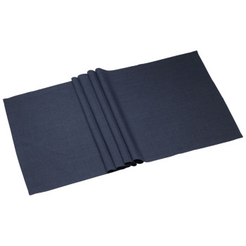 Villeroy & Boch - Bieżnik antyczny błękit 50x140cm - Textil Uni TREND