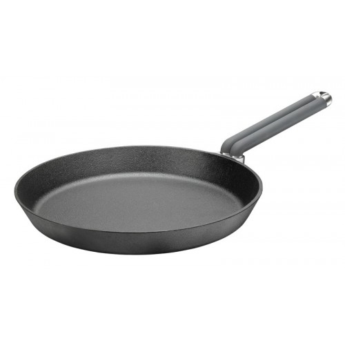 Patelnia do smażenia 32cm, obrotowa rączka,silikon