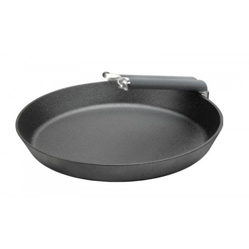 Patelnia do smażenia 32cm, obrotowa rączka,silikon
