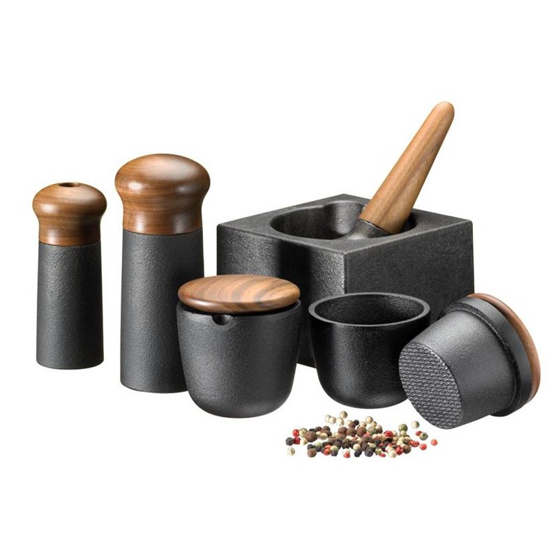 Pojemnik na sól morską WALNUT