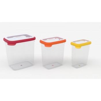 JJ - Zestaw pojemników NEST STORAGE 3, kolorowy
