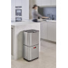 JJ - Kosz do segregacji śmieci 60 l Totem Max,stal