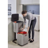 JJ - Kosz do segregacji śmieci 60 l Totem Max,stal