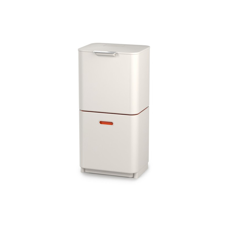 JJ - Kosz do segregacji śmieci 60l Totem Max,stone