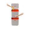 JJ - Kosz do segregacji śmieci 60l Totem Max,stone