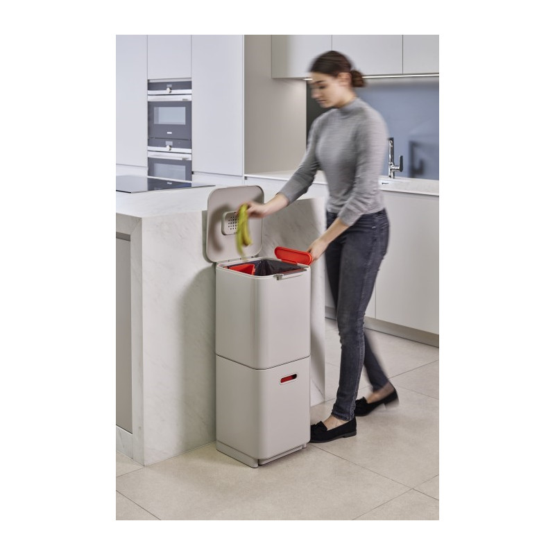 JJ - Kosz do segregacji śmieci 40 l Totem Compact